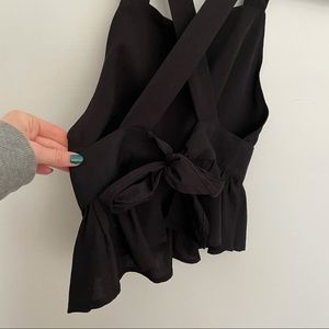 Urban Outfitters cross back tie top